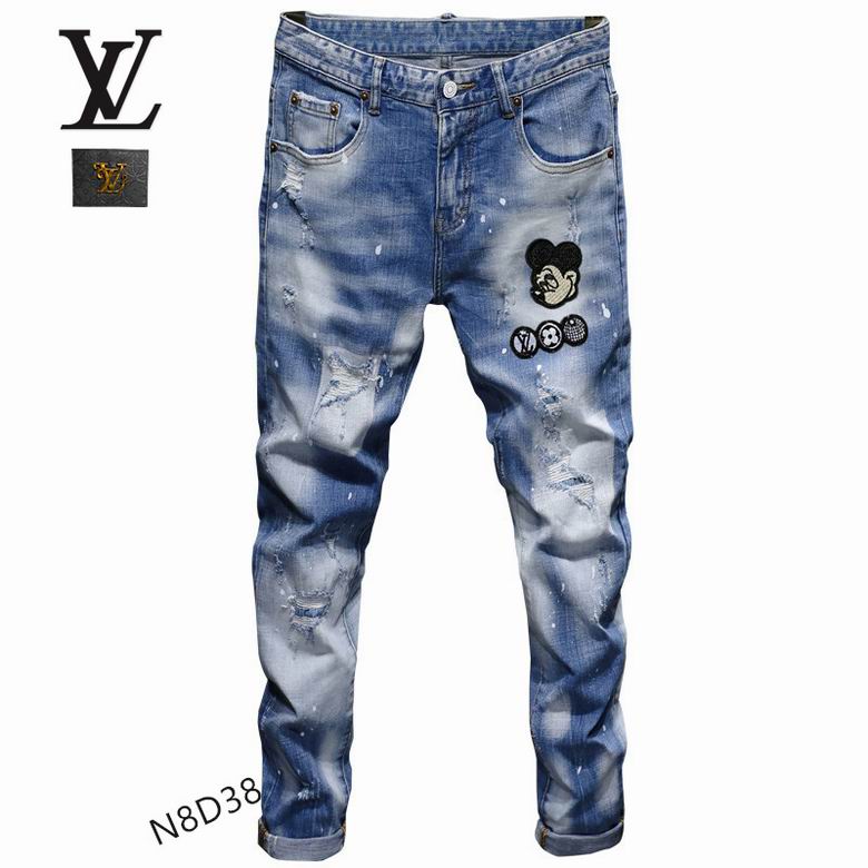 Louis Vuitton Jeans Mens ID:20220224-99